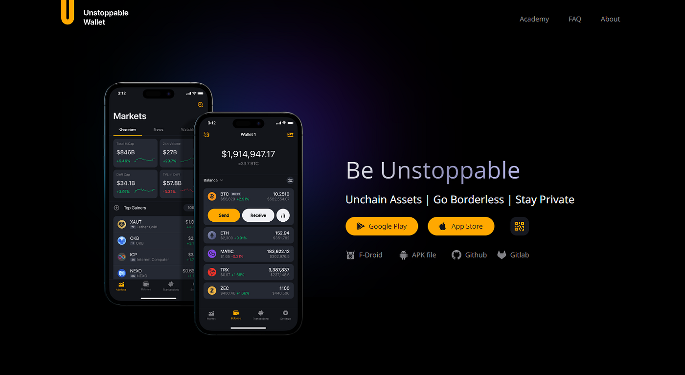 Learn to Back Up and Restore Your Unstoppable Wallet | by R O Yce F O Ster  | Medium