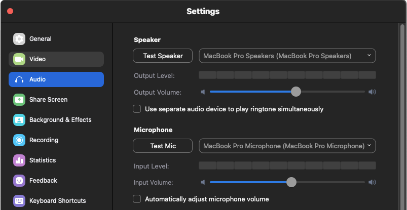 How to Mute Zoom Audio Without Muting Mac Computer | by Elaine 