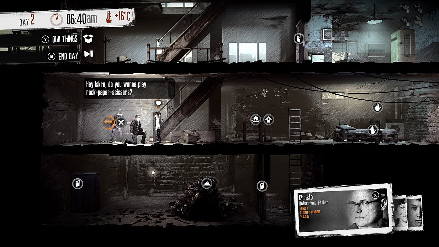 Review — This War of Mine: Complete Edition | by Jeroen Van Rossem | Tasta