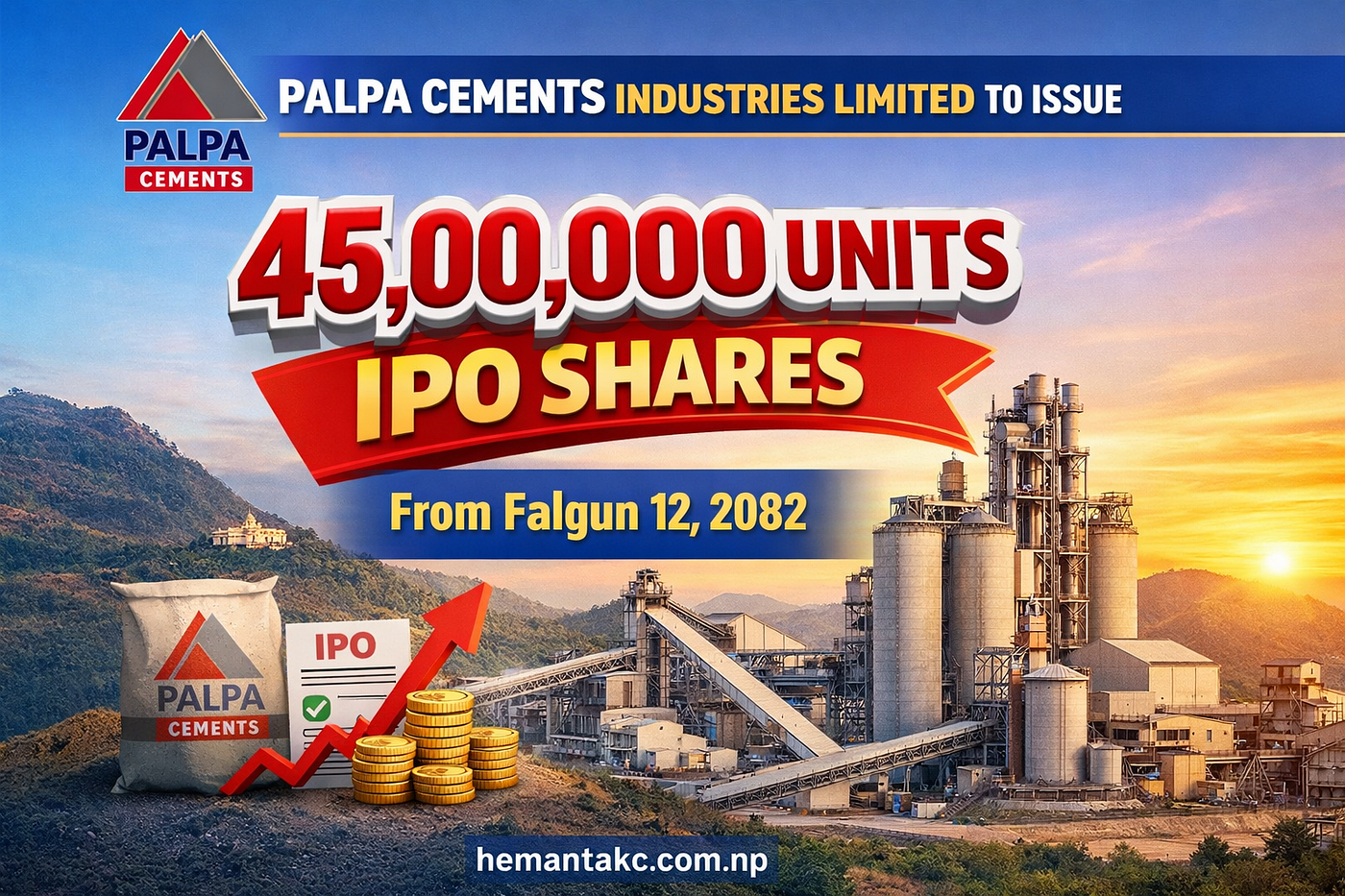 Palpa Cement IPO Details 2026: Opening Date, Kitta, & How to Apply