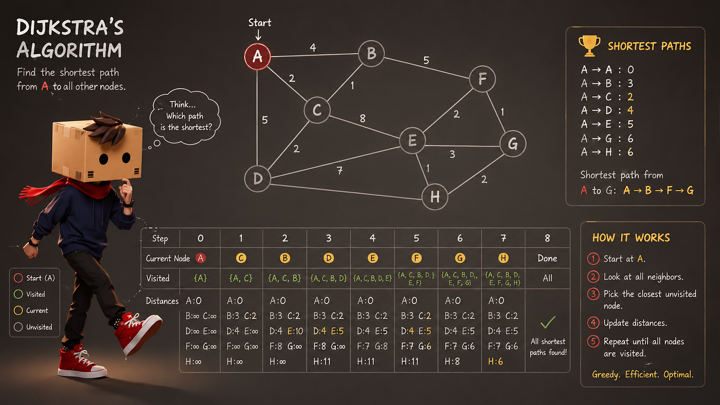 Dijkstra’s Algorithm — Gimana bacanya