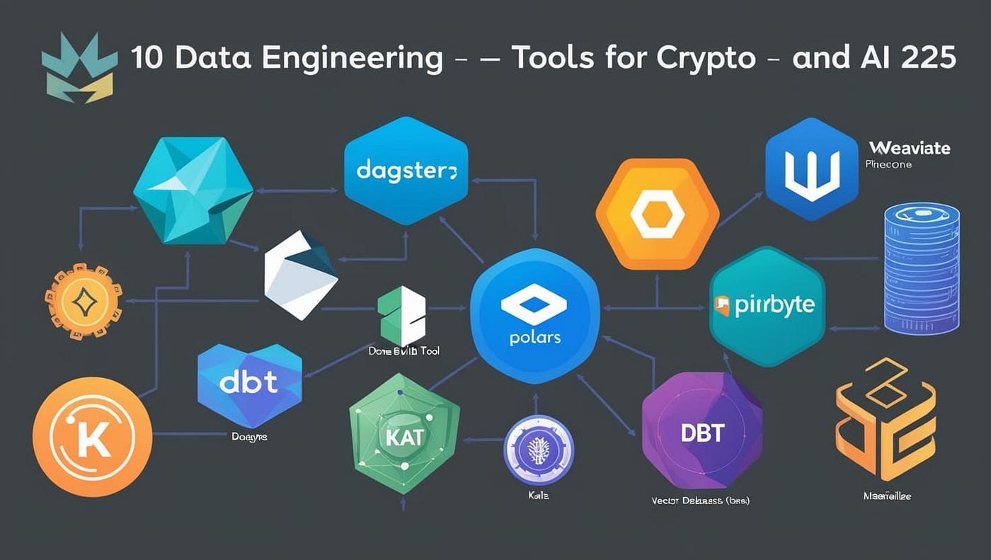 The Top 10 Data Engineering Tools for Crypto and AI in 2025 🚀 | Towards  Data Engineering