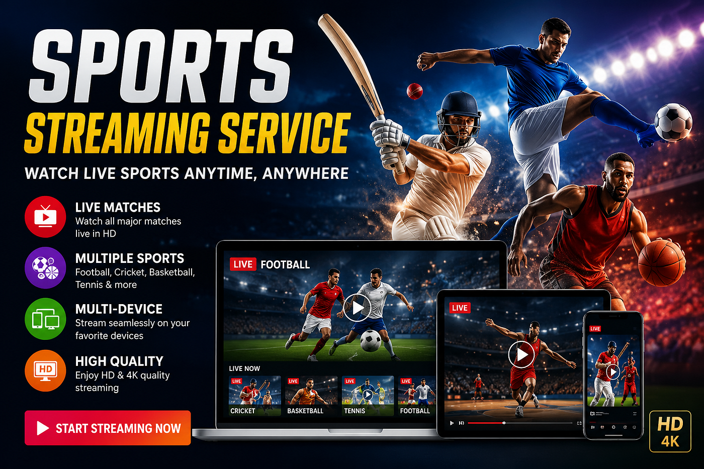 Why Sports Streaming Services Are the Future of Live Sports in 2026