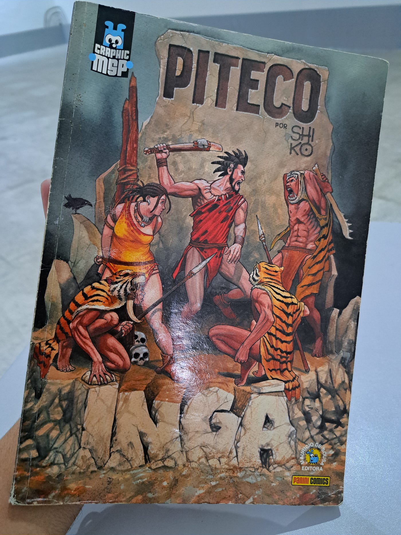Apresentando PITECO — INGÁ : Quadrinho da graphic MSP produzido por Shiko.