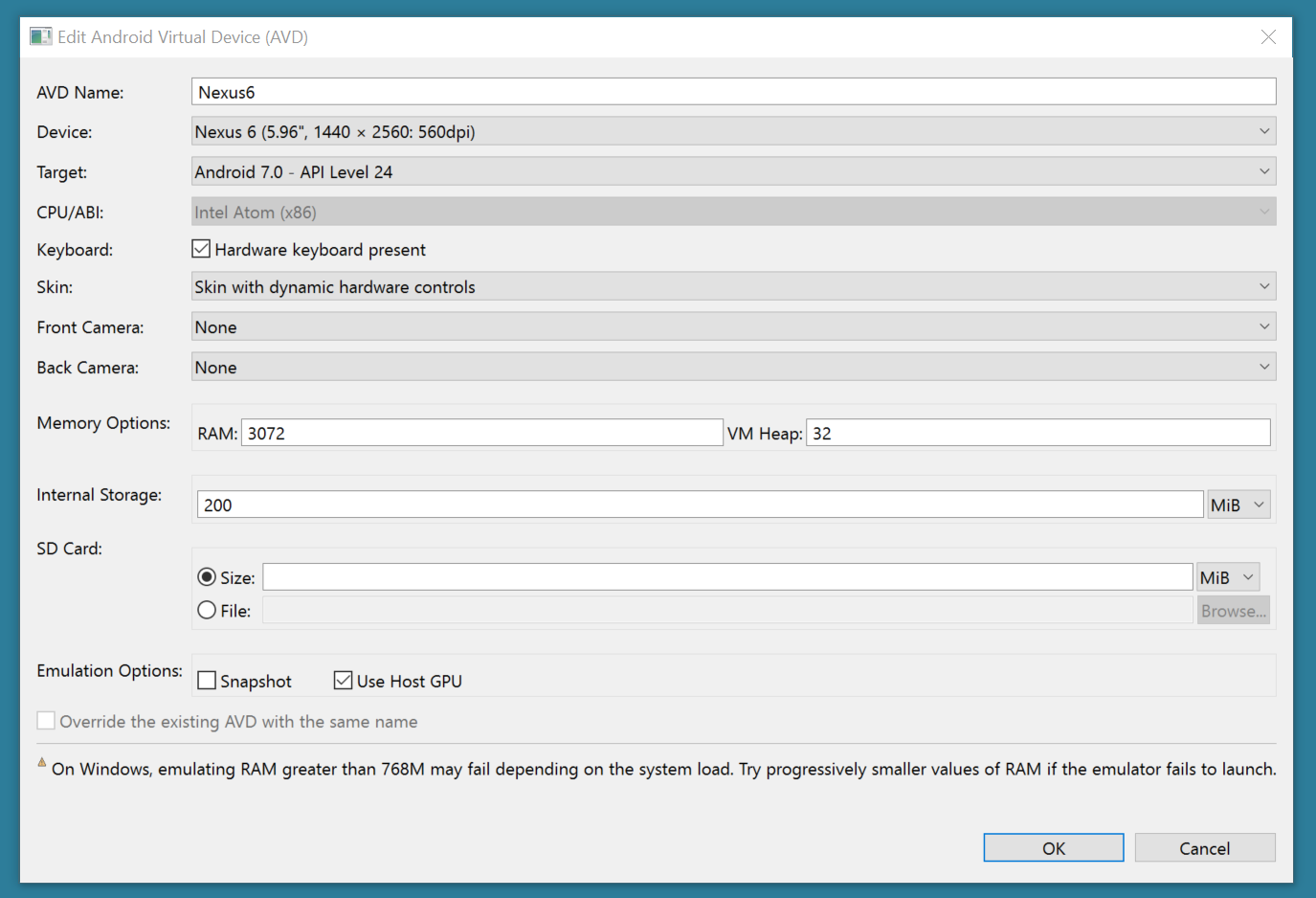 Emulate Android (Nexus) in Windows | by Artem Deikun | FED is love —  Front-End