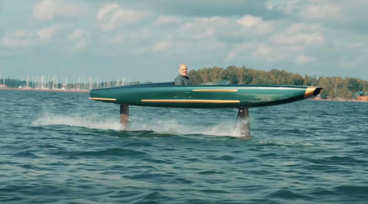Meet the Future of Boating: The Foilone Pegasus Electric Hydrofoiling Boat | by Jeffrey Clos | Nov, 2024 | Medium