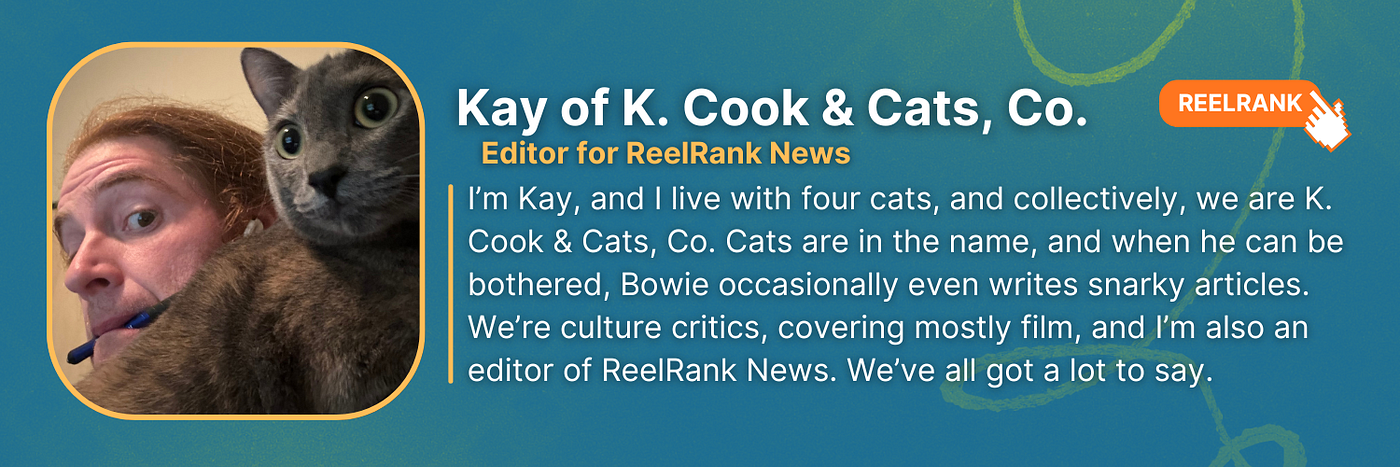 Click to follow us on ReelRank! Imagine if Letterbox’d had no ads, and everyone was nice.