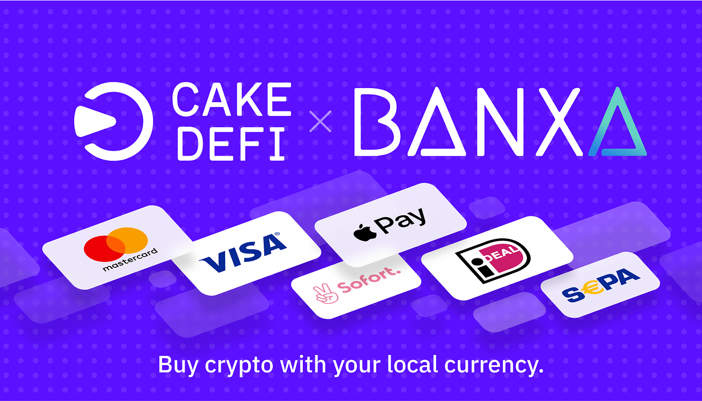You can now by crypto with fiat on Cake! | Medium