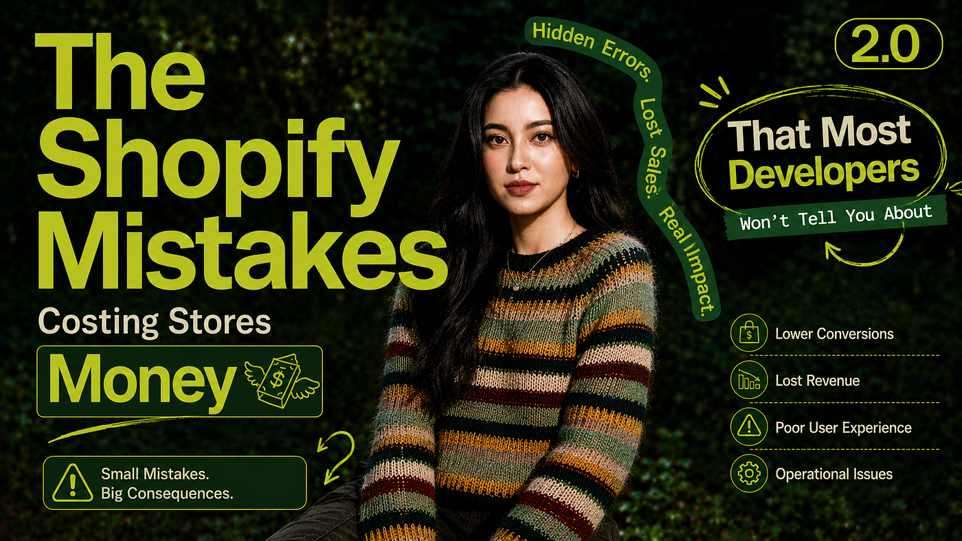 The Shopify Mistakes Costing Stores Money (That Most Developers Won’t Tell You About)