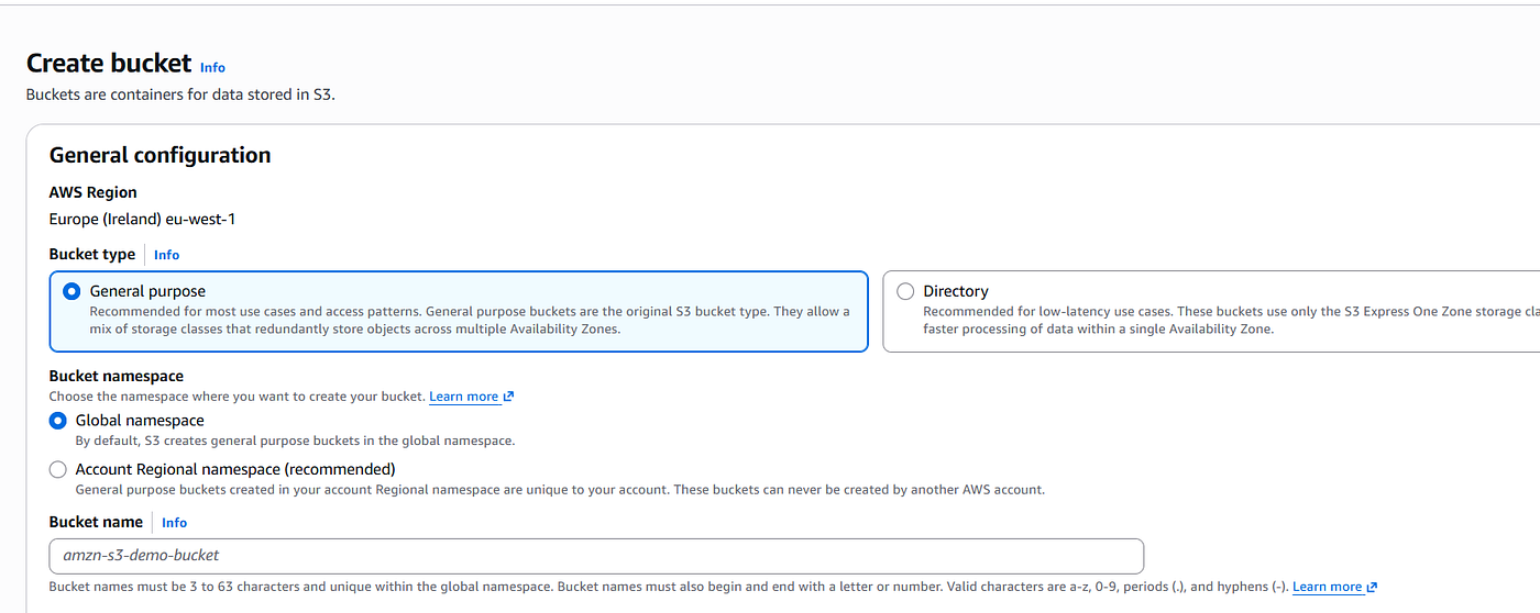 Hosting a Static Website on Amazon S3