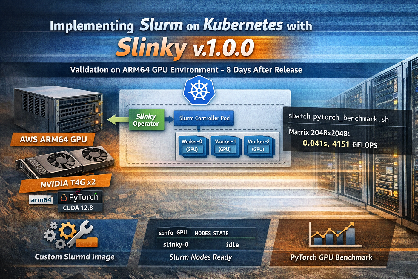 Implementing Slurm on Kubernetes with Slinky v1.0.0