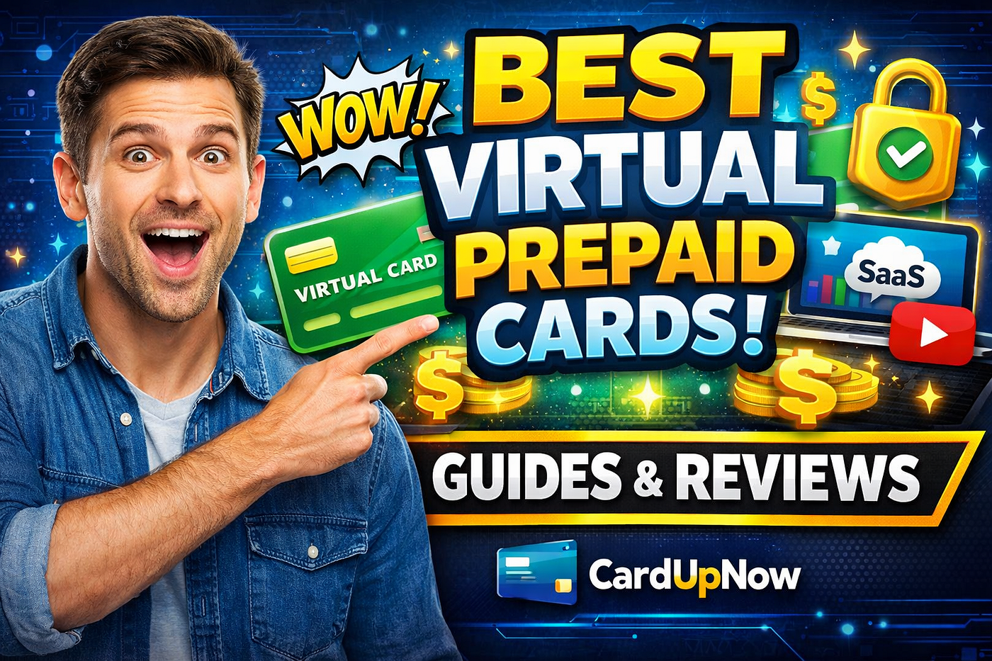 CardUpNow Virtual Prepaid Card Guides and Reviews: Best Virtual Prepaid Cards Explained