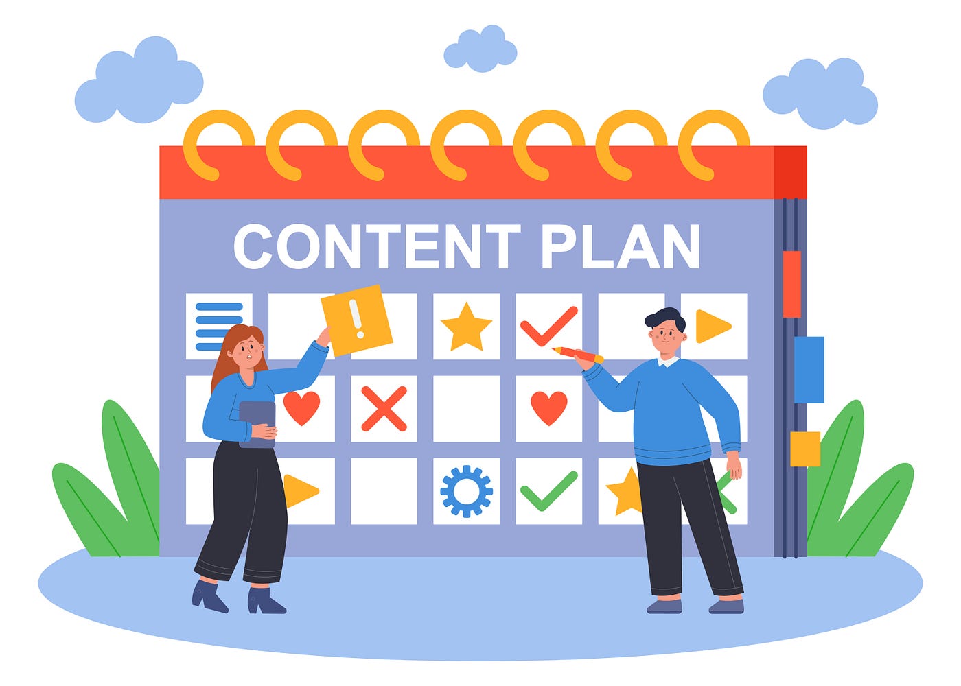 “Content — plan” what is it and how to draw it up?