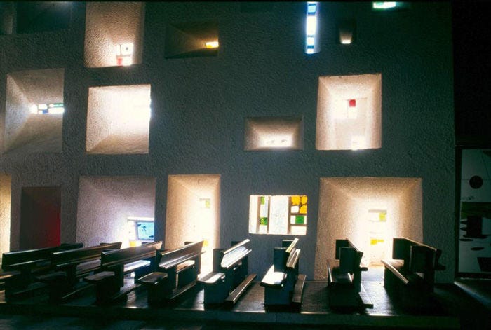 Classic Design: Le Corbusier's Notre Dame du Haut | by Beauty of Creation |  Medium