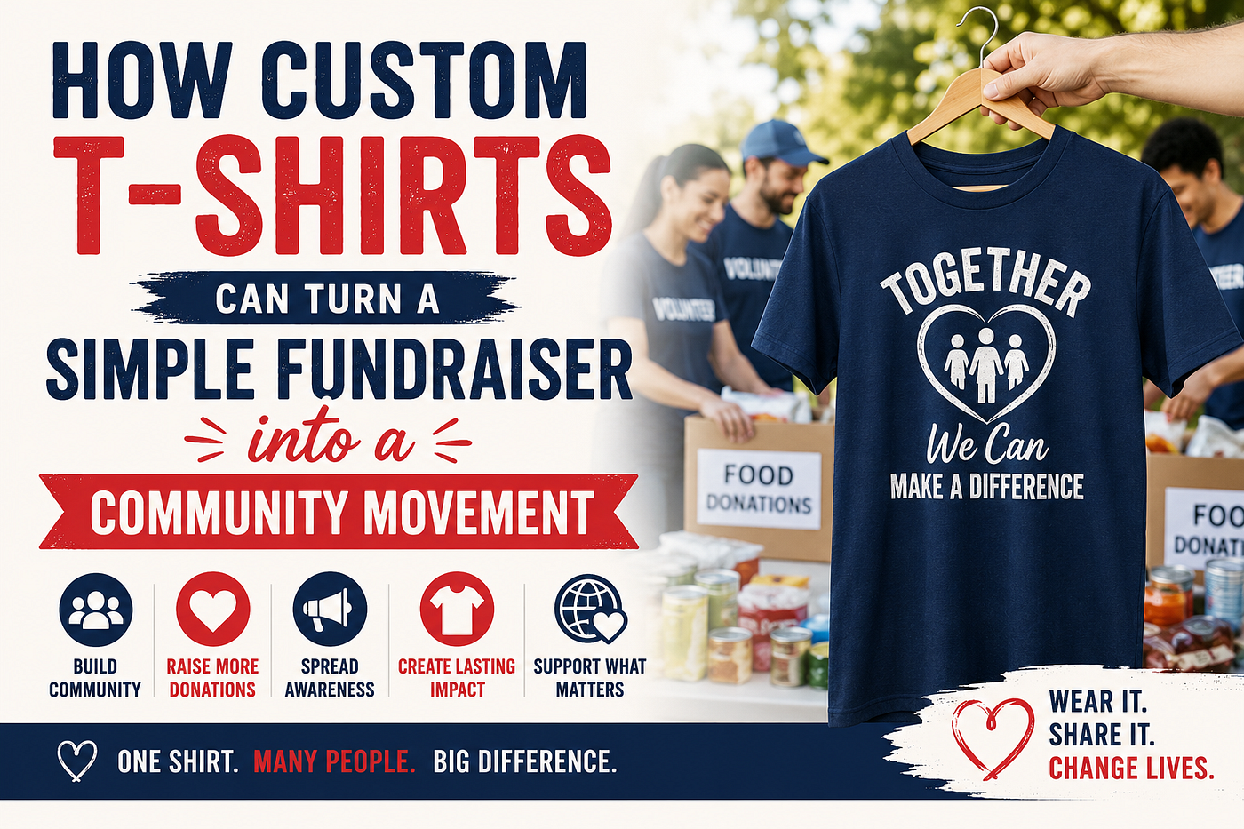 How One Screen-Printed T-Shirt Raised Thousands for Local Food Banks