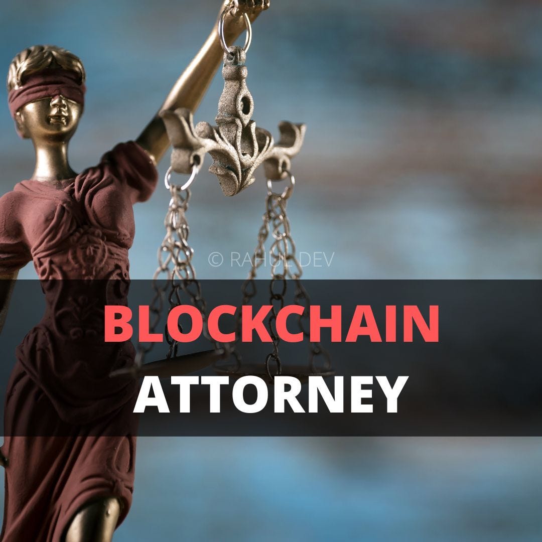 Role of a Blockchain Patent Attorney | by Rahul Dev | Patent Attorney and  Blockchain Technology Business Lawyer - Rahul Dev