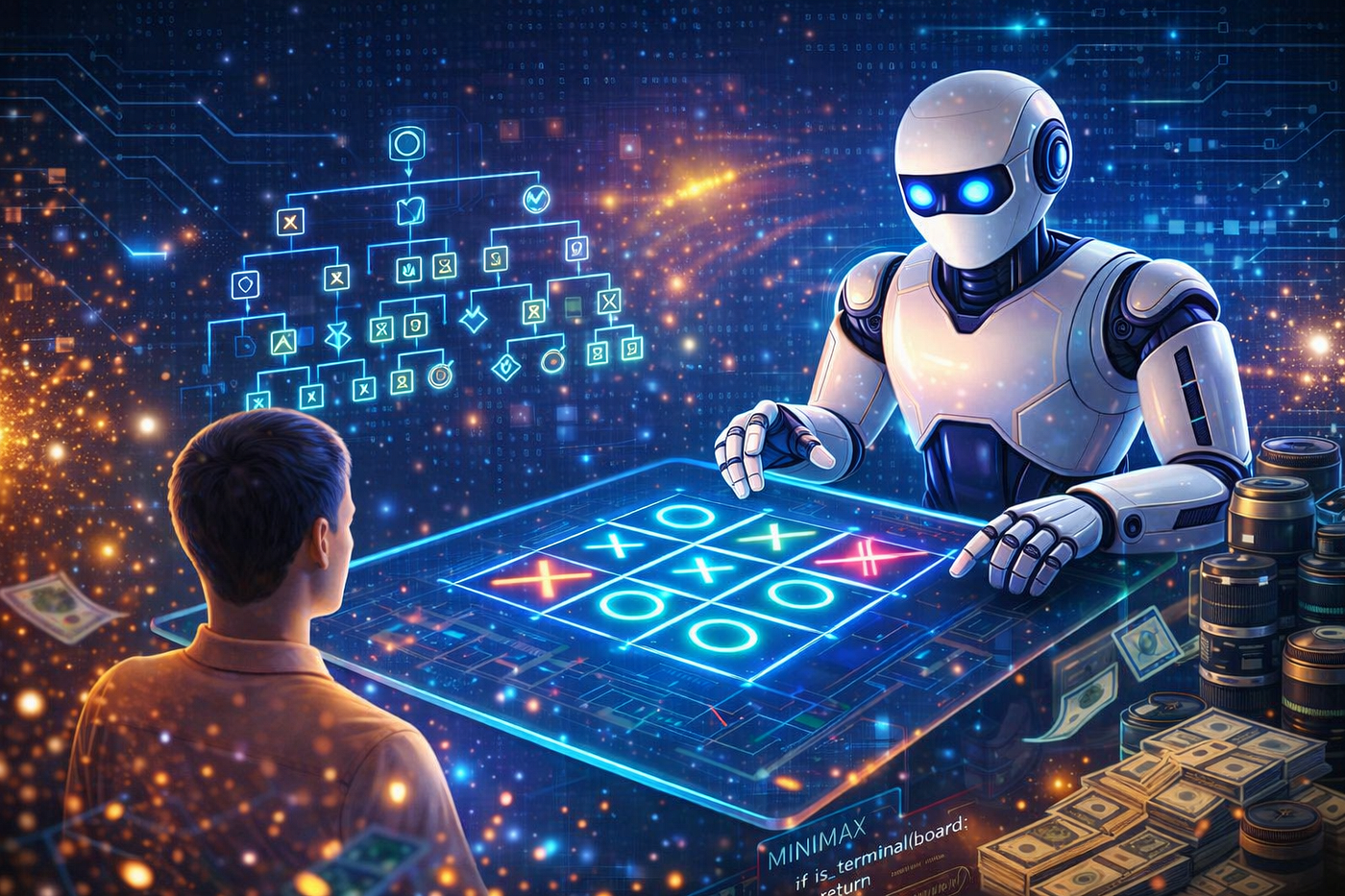 Minimax Explained: Teaching Machines to Think Like Gamers
