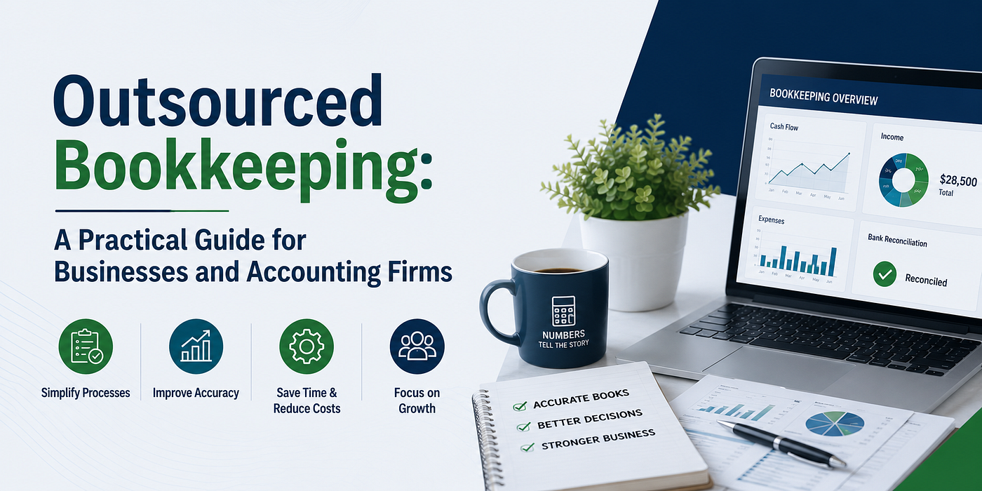 Outsourced Bookkeeping: A Practical Guide for Businesses and Accounting Firms