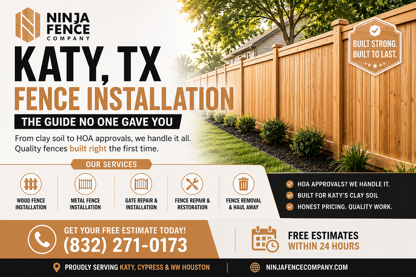 The Katy, TX Fence Installation Guide No One Gave You