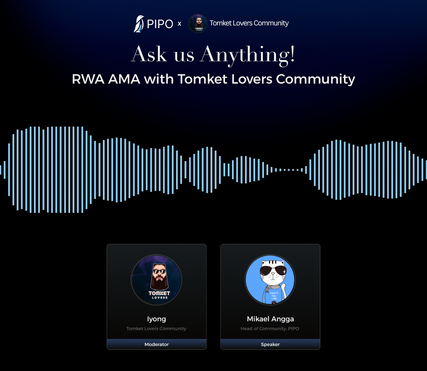 Recap: PIPO AMA with Tomket Lovers Community