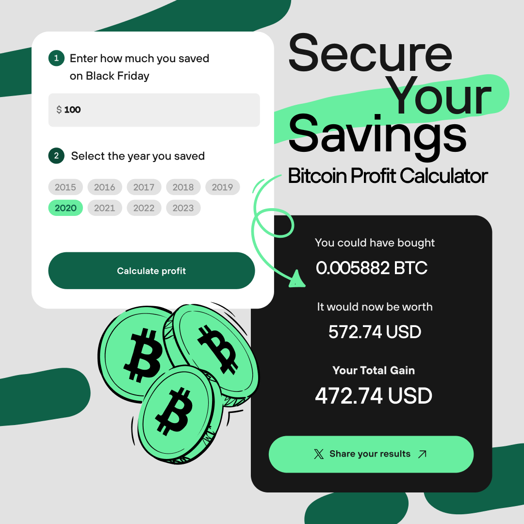 Why Saving in Bitcoin Could Be Your Best Black Friday Deal Yet | by Billy  Campbell | Trezor Blog