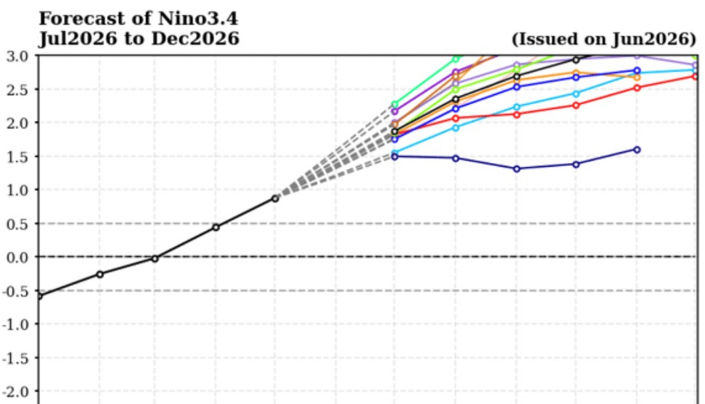 World Meteorological Organization Announces the Onset of El Niño