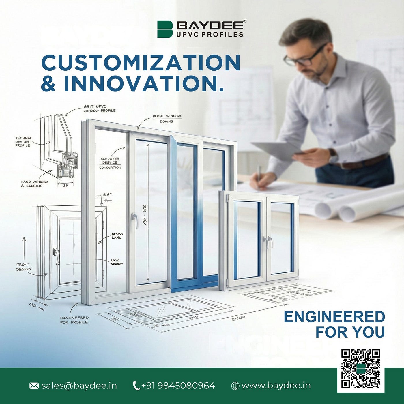 uPVC Windows in Gadag: Customization, Innovation & Modern Design