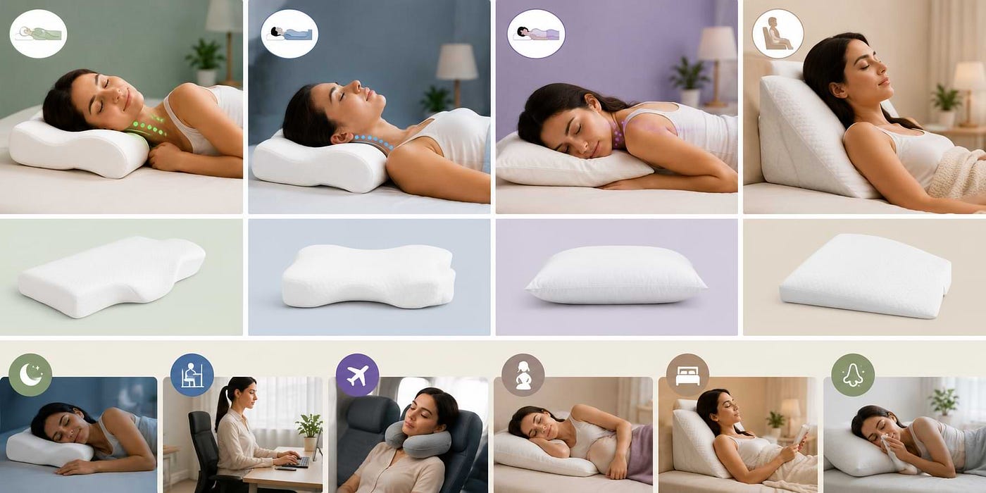 Best Pillow for Your Sleeping Position and Situation