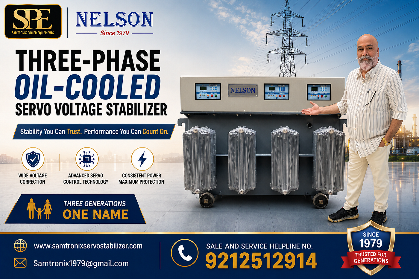 Three-Phase Oil-Cooled Servo Voltage Stabilizer: A Smarter Approach to Industrial Power Protection