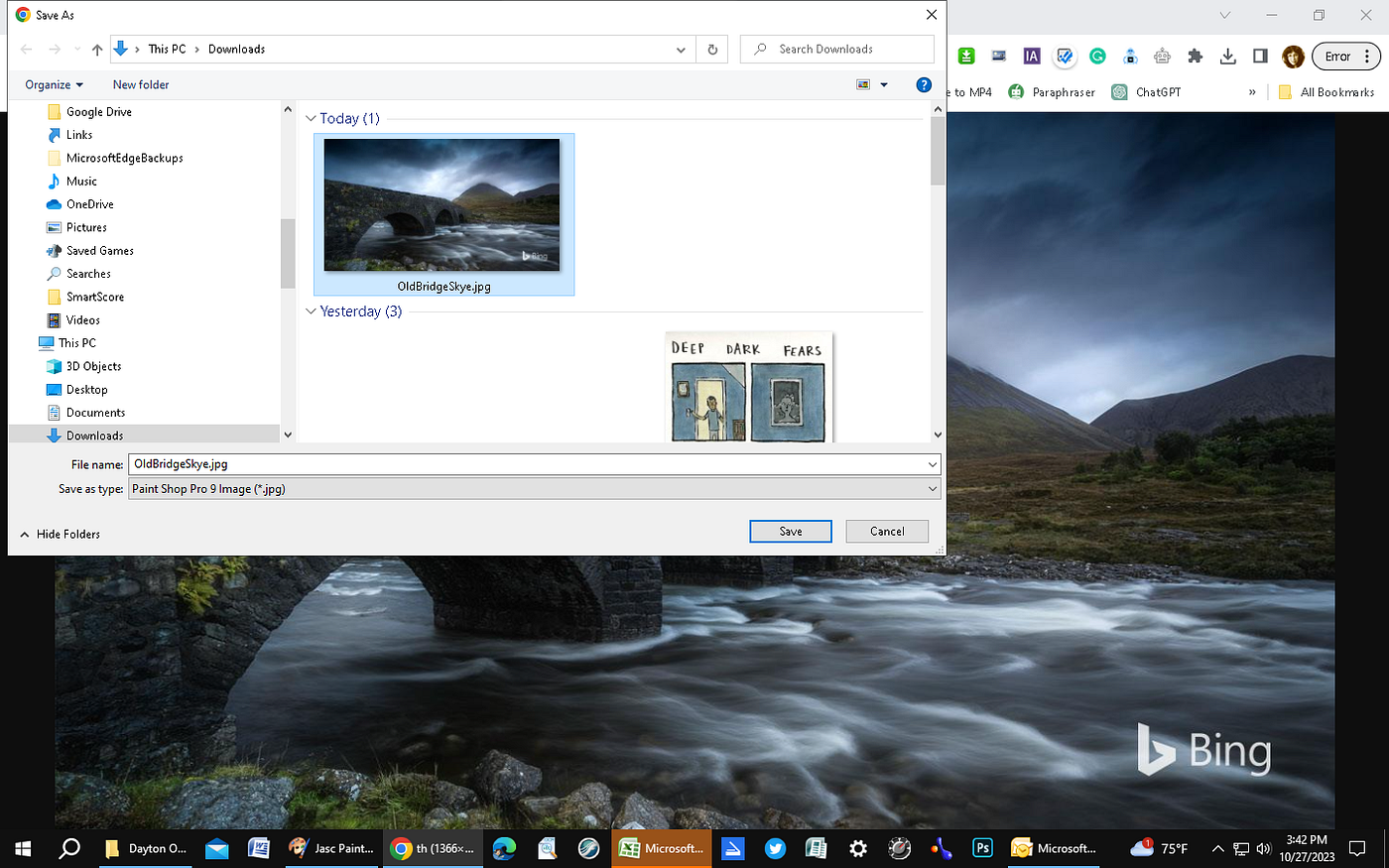 So you want to save that gorgeous Bing wallpaper? Here's how., by Amy  Potter, Nov, 2023