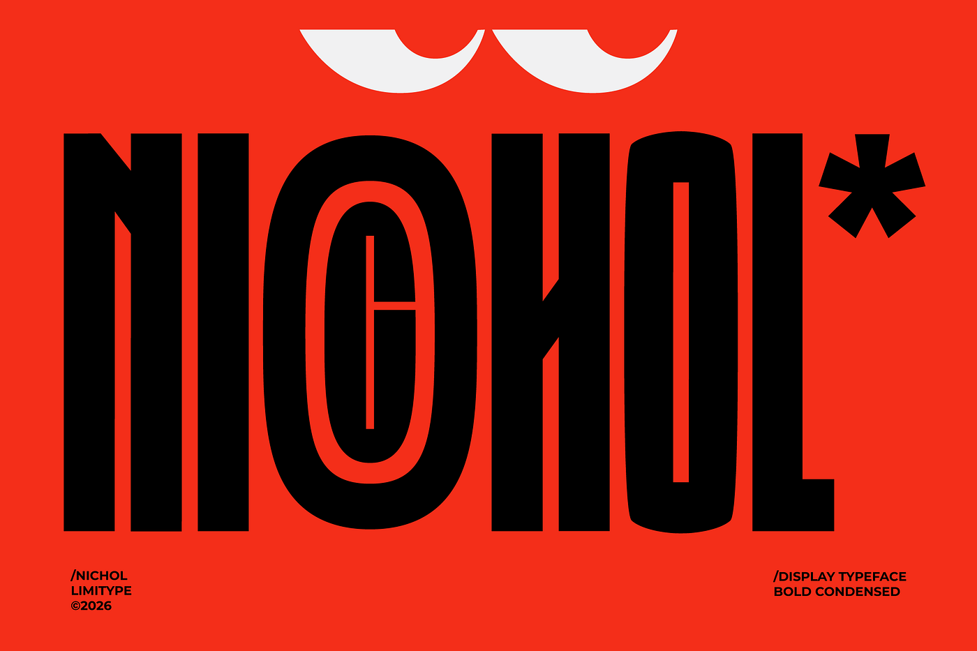 Nichol — Condensed Font