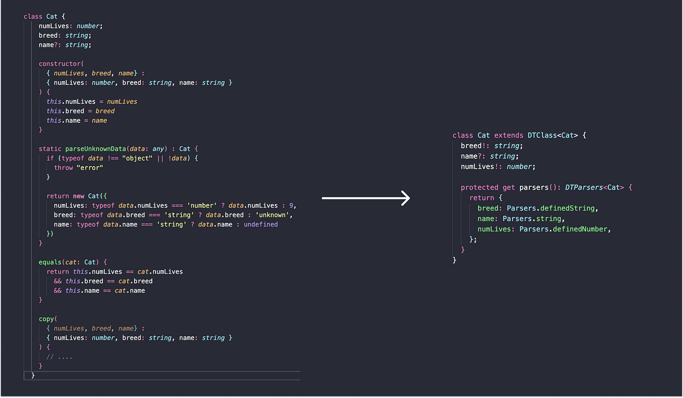 Classes in TypeScript