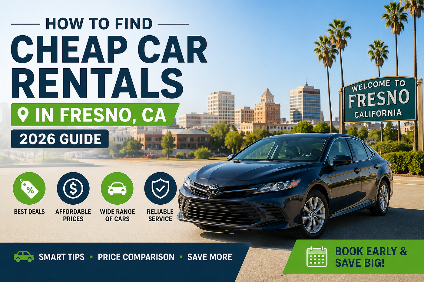 How to Find Cheap Car Rentals in Fresno, CA (2026 Guide)