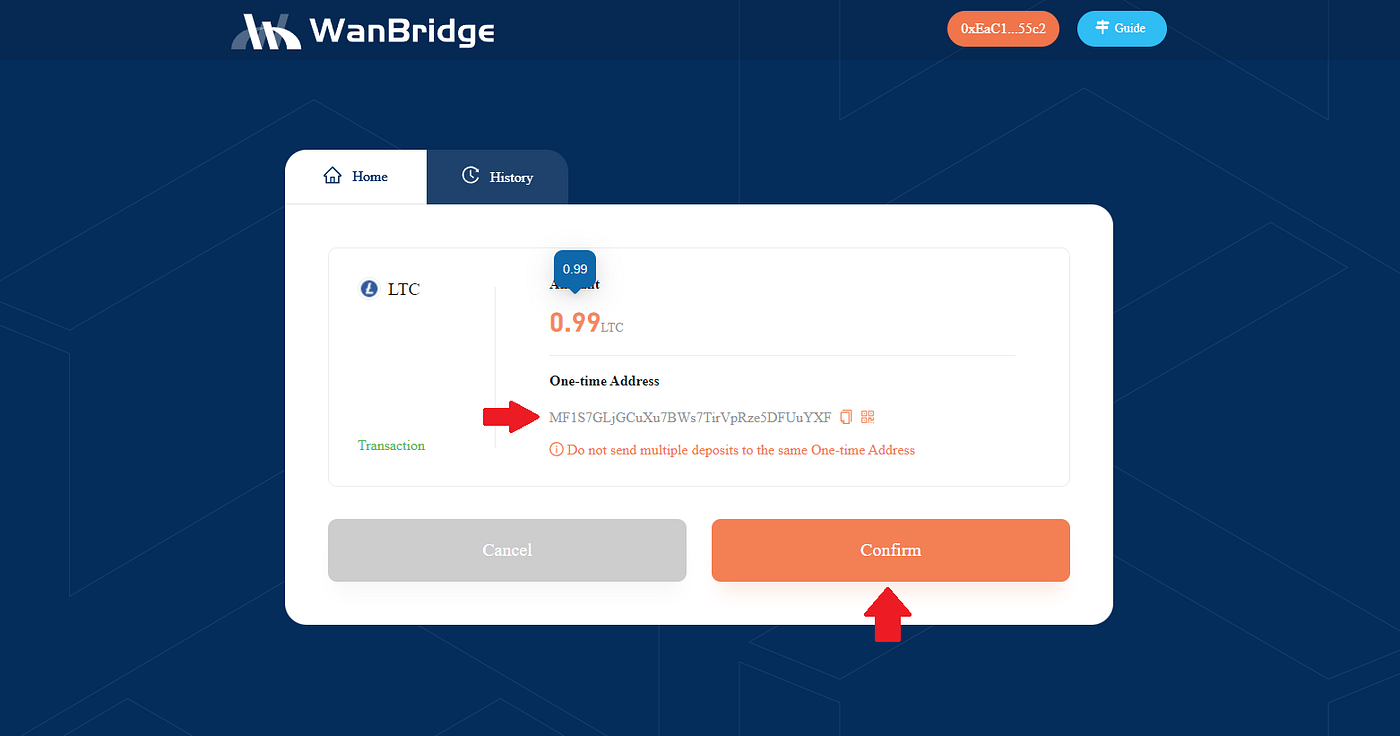 Litecoin Crosschain Transaction Guide | Wanchain