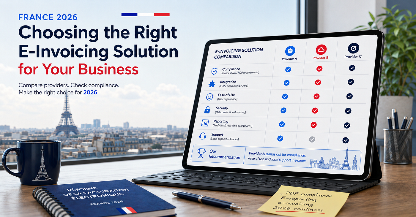 How to Choose an Electronic Invoicing Solution in France in 2026