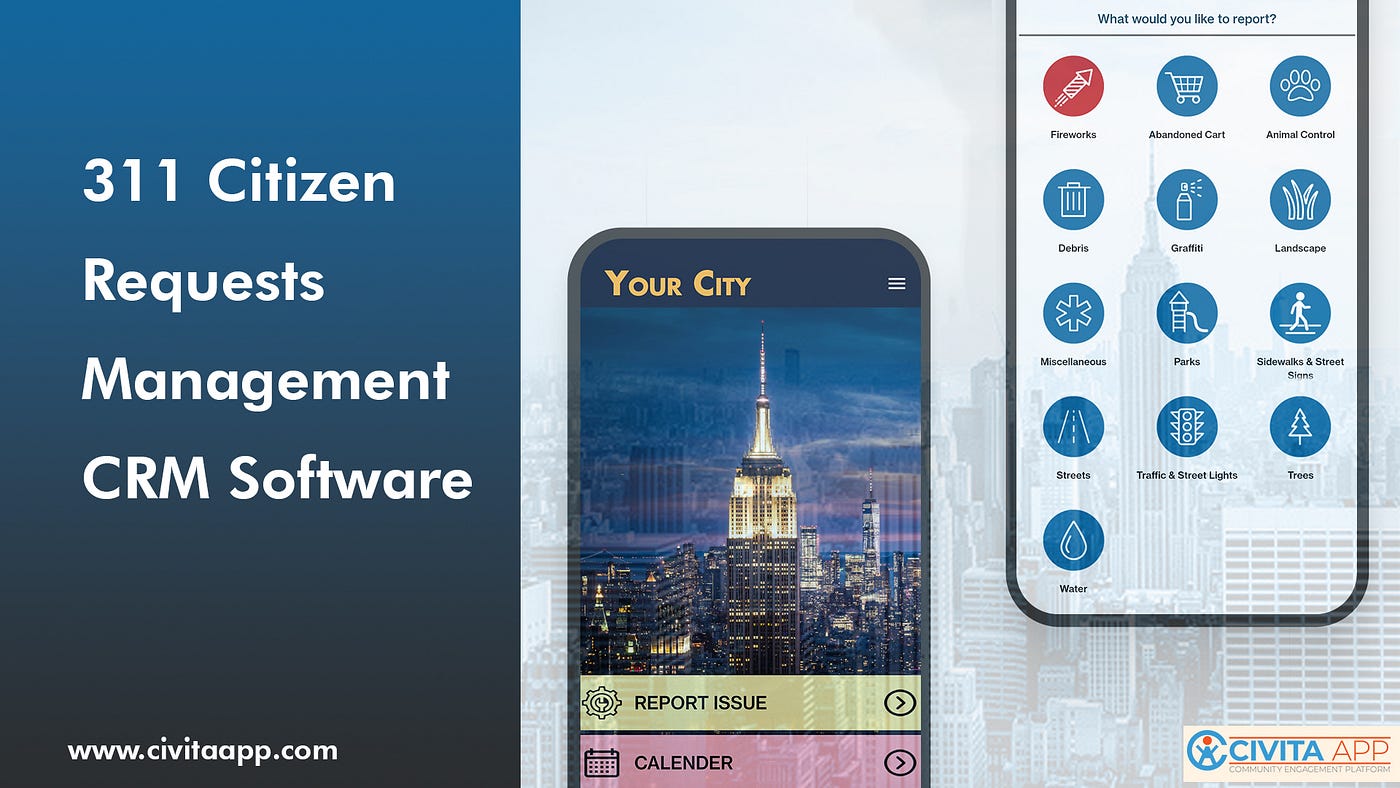 How Does 311 CRM Software Work for Residents?