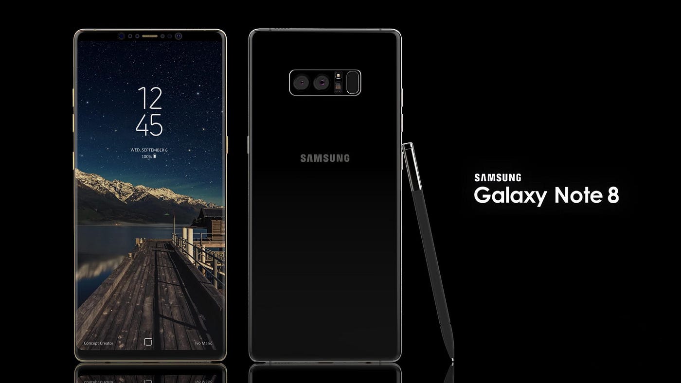What is the Samsung Galaxy Note 8 Display and Battery life like in