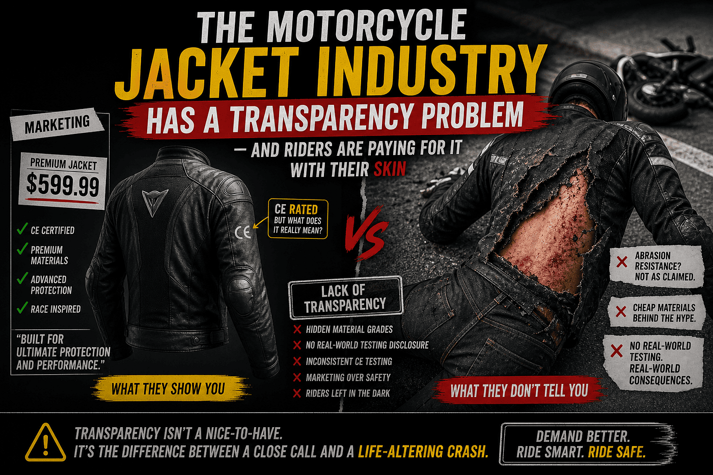 The Motorcycle Jacket Industry Has a Transparency Problem — And Riders Are Paying for It with Their…