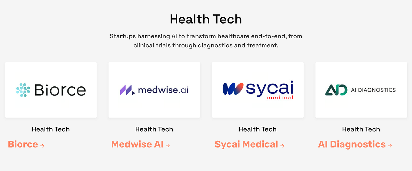 Health tech finalists from 4Y4N Awards