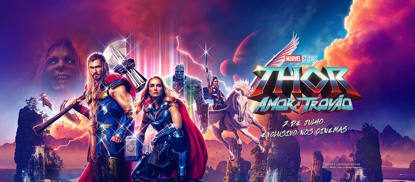 Thor - Love and Thunder: confira o trailer do novo filme do Deus do trovão