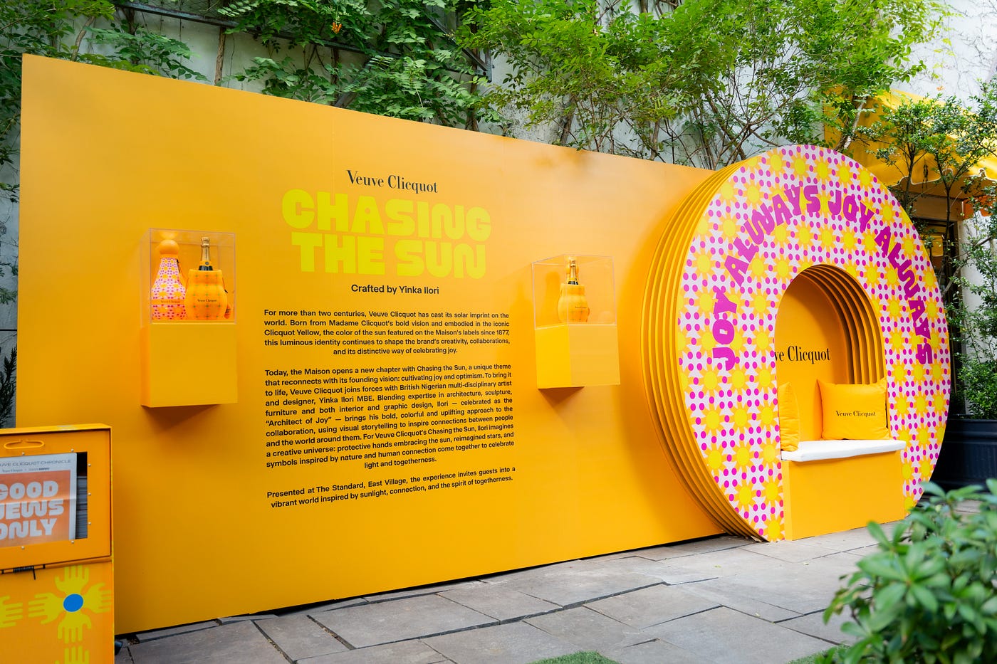 Veuve Clicquot Is Sending “Joy Messengers” Into the Streets of New York City Tomorrow, and Yes…