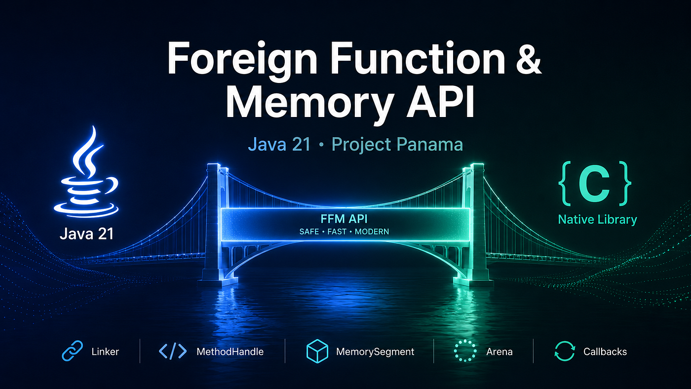 Foreign Function & Memory API in Java 21