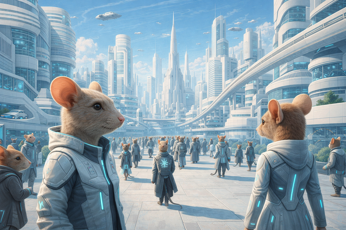 Mouse Utopia & AI Utopia: Both Impossible