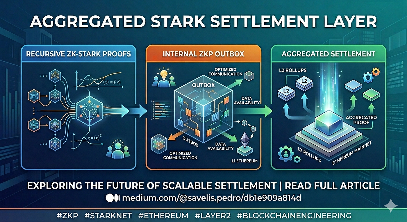 Aggregated STARK Settlement Layer: Recursive zk-STARK Proofs + Internal ZKP Outbox for…