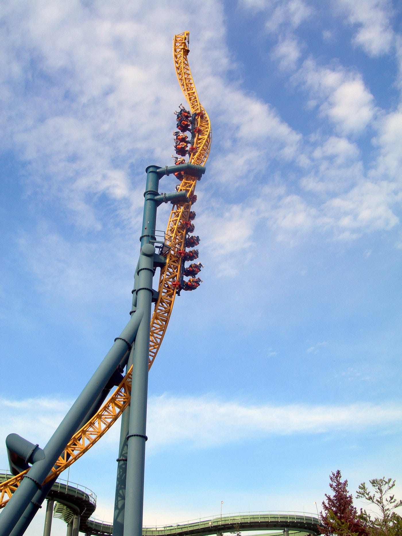 Thrill Rides at Six Flags Great America in Chicago