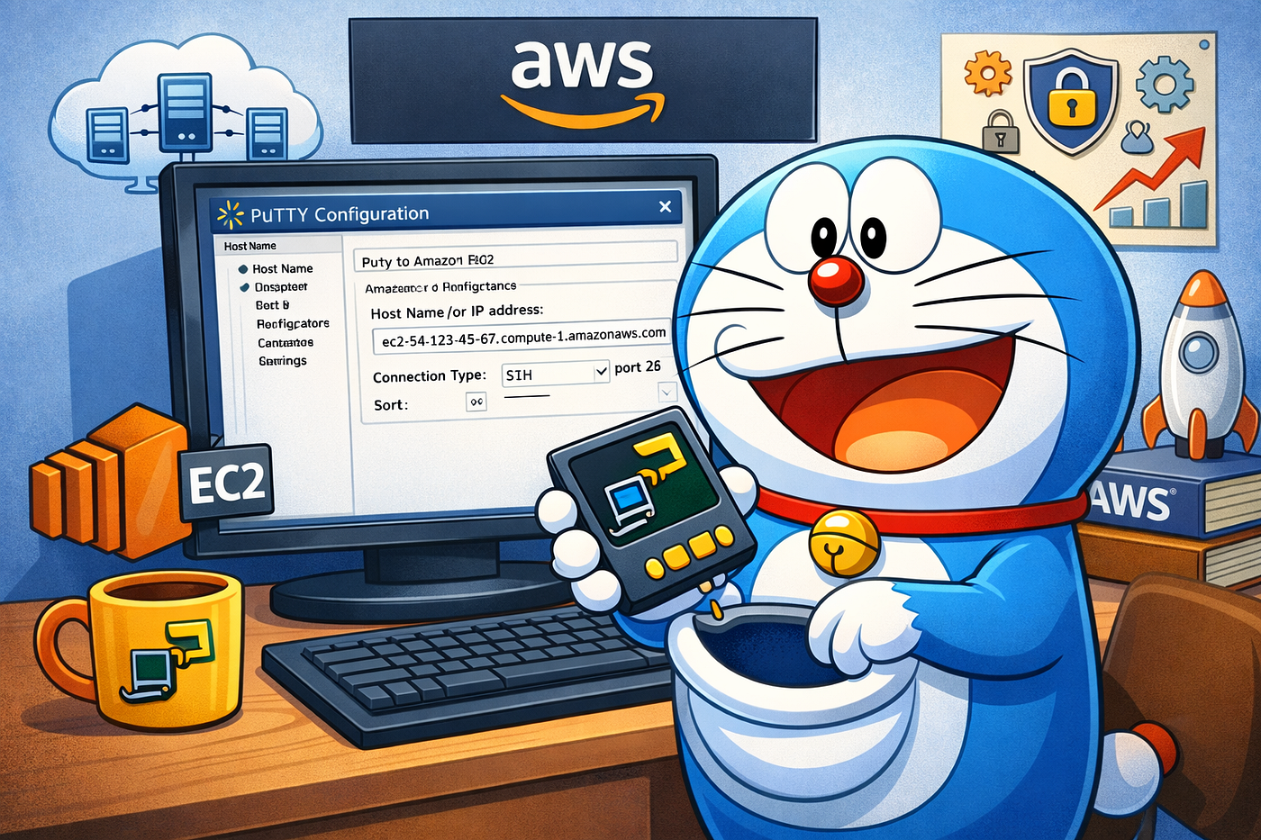 How To Connect The Ec2 Instance Putty
