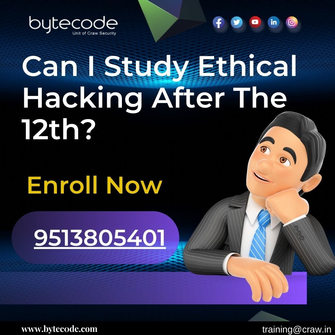 ethical hacking course after 12th