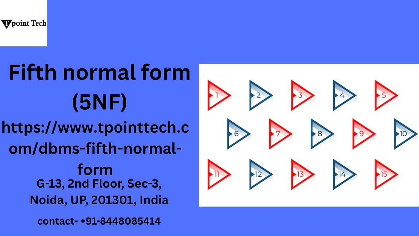 Fifth Normal Form (5NF) in DBMS: A Complete Guide