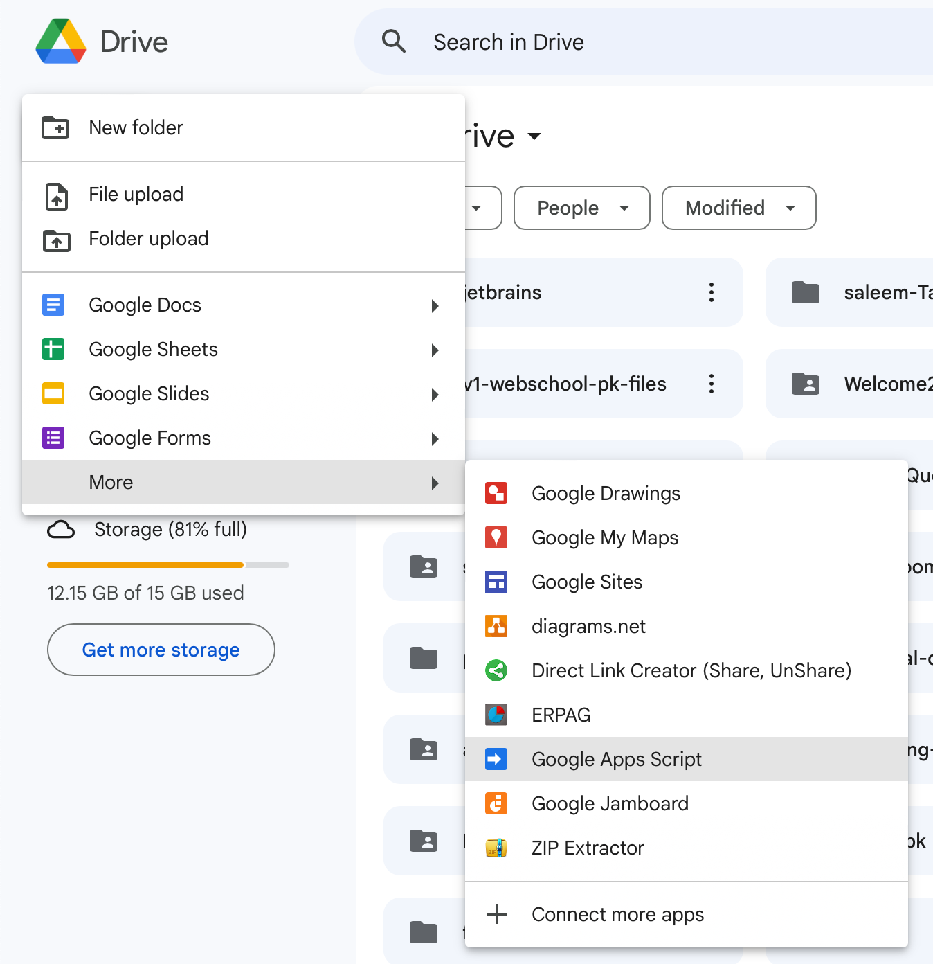 Upload files to Google Drive from Google Forms, Apps Script